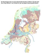 Noord-Zuid route door Holland. Door de aanleg van de sluis in Spaarndam en toldwang in Gouda werd het Noord-Zuid verkeer van de Utrechtse Vecht naar het westen verlegd.