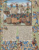 Zeeslag bij La Rochelle, 1372. La Rochelle was tijdens de Honderdjarige oorlog een belangrijke Engelse vlootbasis. De samenwerkende Frans-Castiliaanse vloot overwon in 1372 de Engelse vloot voor La Rochelle, waardoor de Fransen weer zeggenschap kregen over Het Kanaal. De soldaten bevechten elkaar op de schepen als ware het een veldslag.