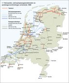 Het trekvaartnetwerk in de Republiek na 1665